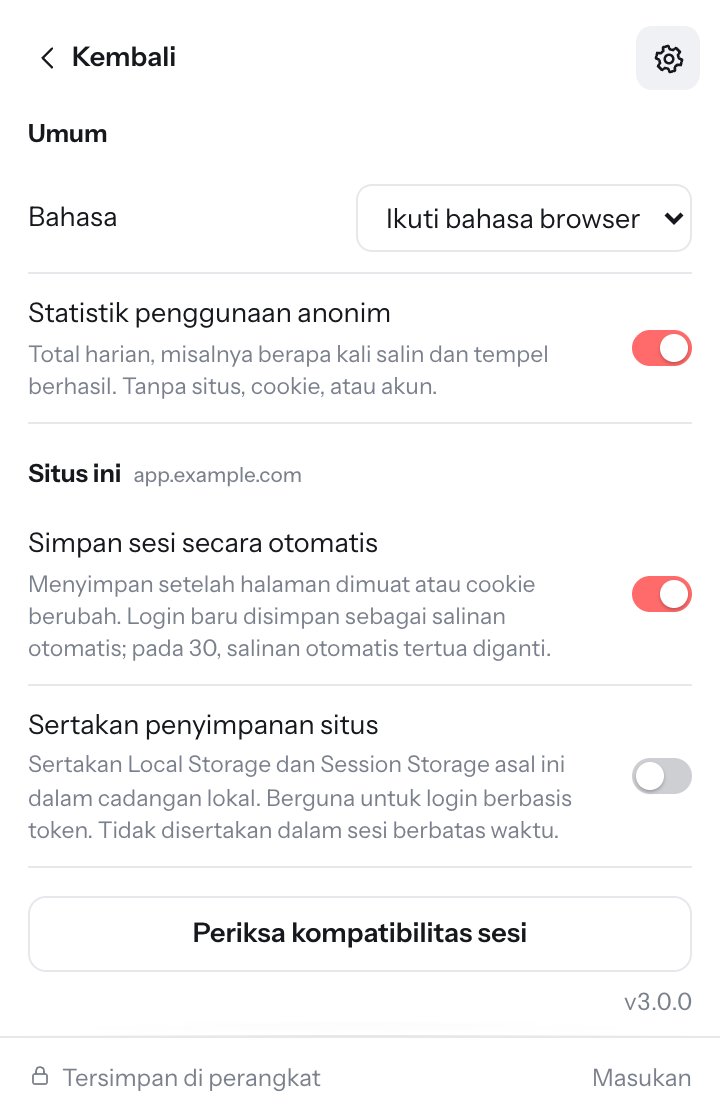 Pengaturan
